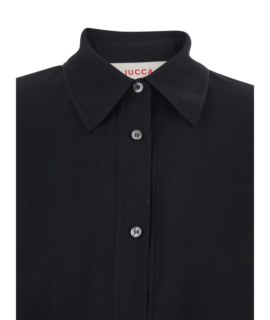 JUCCA Черная рубашка, фото 3