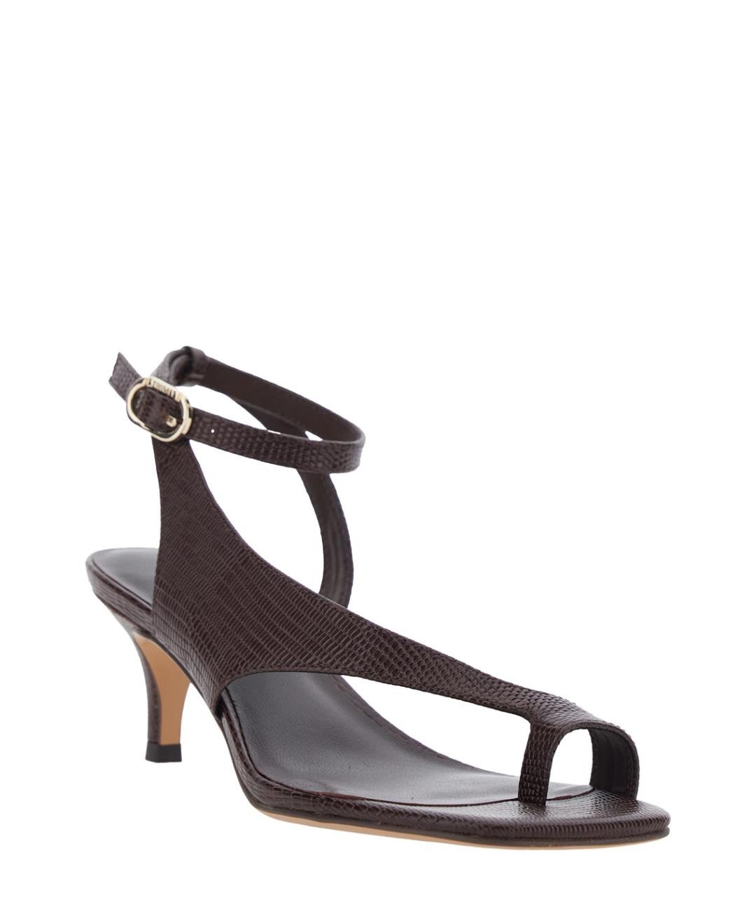 TWIN-SET Коричневые босоножки, фото 1