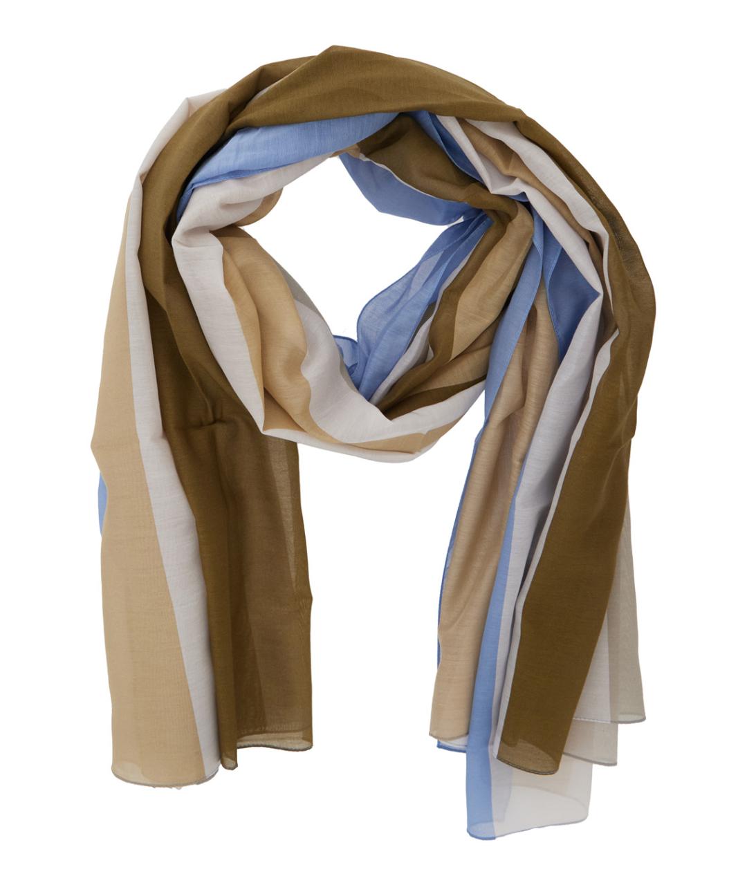 SAINT LAURENT Мульти хлопковый шарф, фото 2