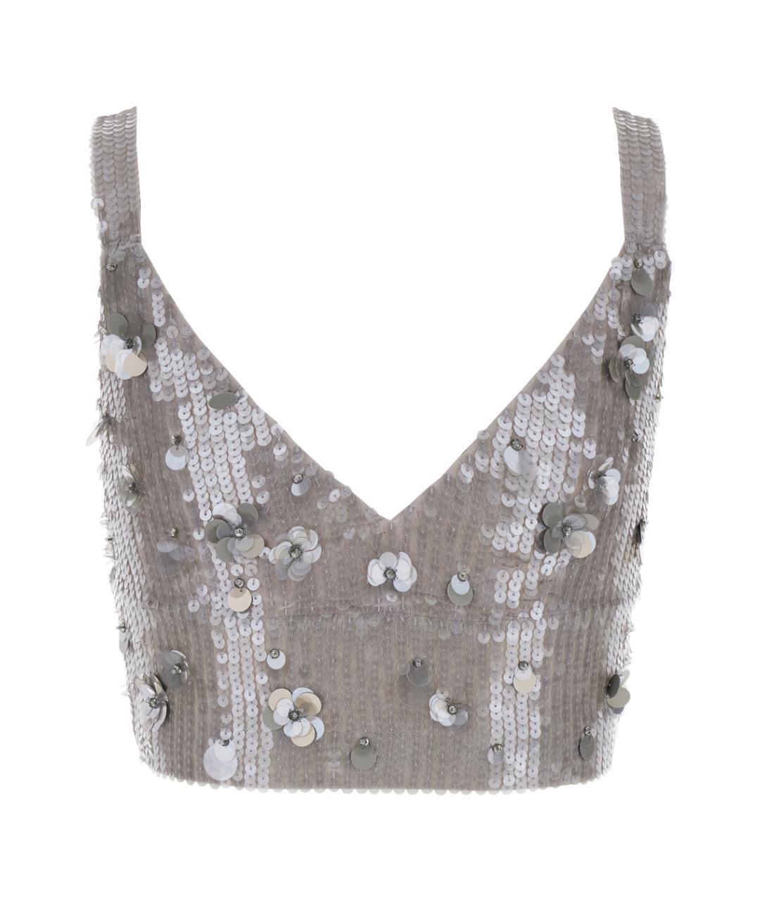 P.A.R.O.S.H. Серебряная майка, фото 2