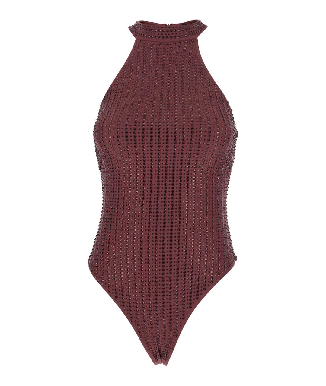 VENUJA Бордовый синтетический купальник, фото 1