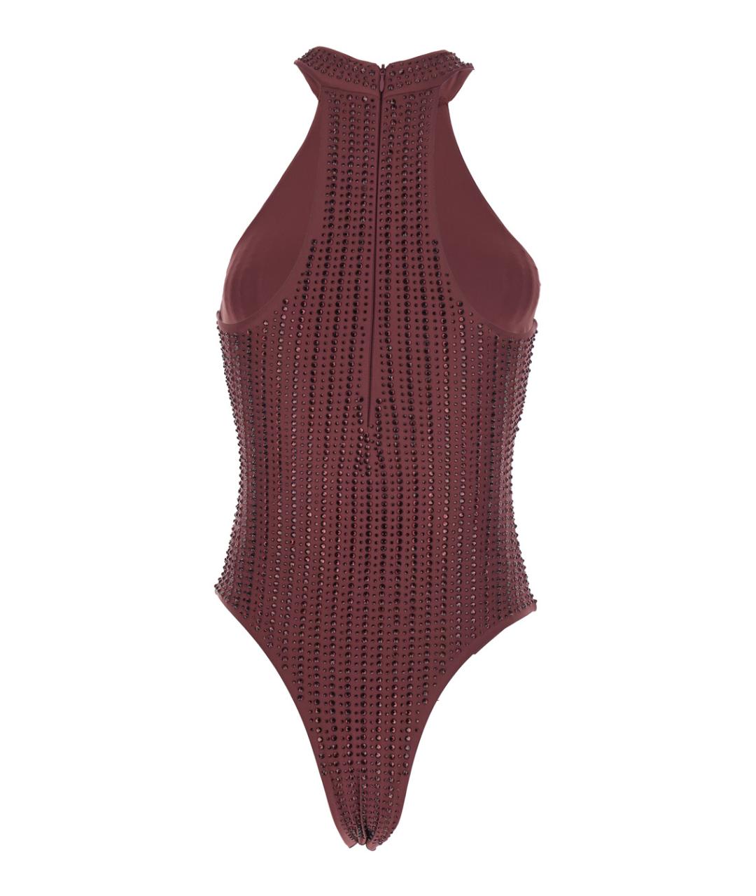 VENUJA Бордовый синтетический купальник, фото 2