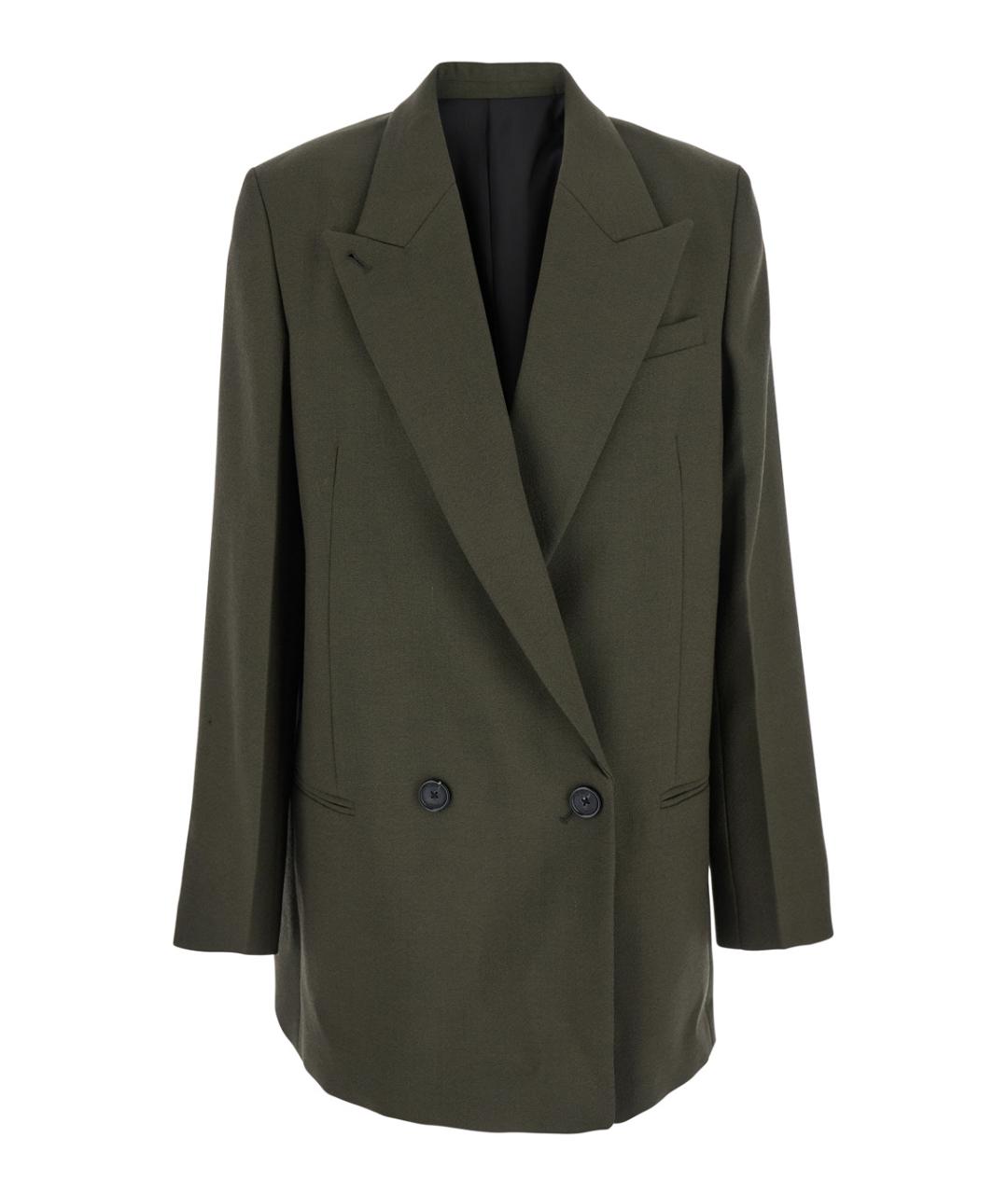 TOTEME Зеленый шерстяной жакет/пиджак, фото 1