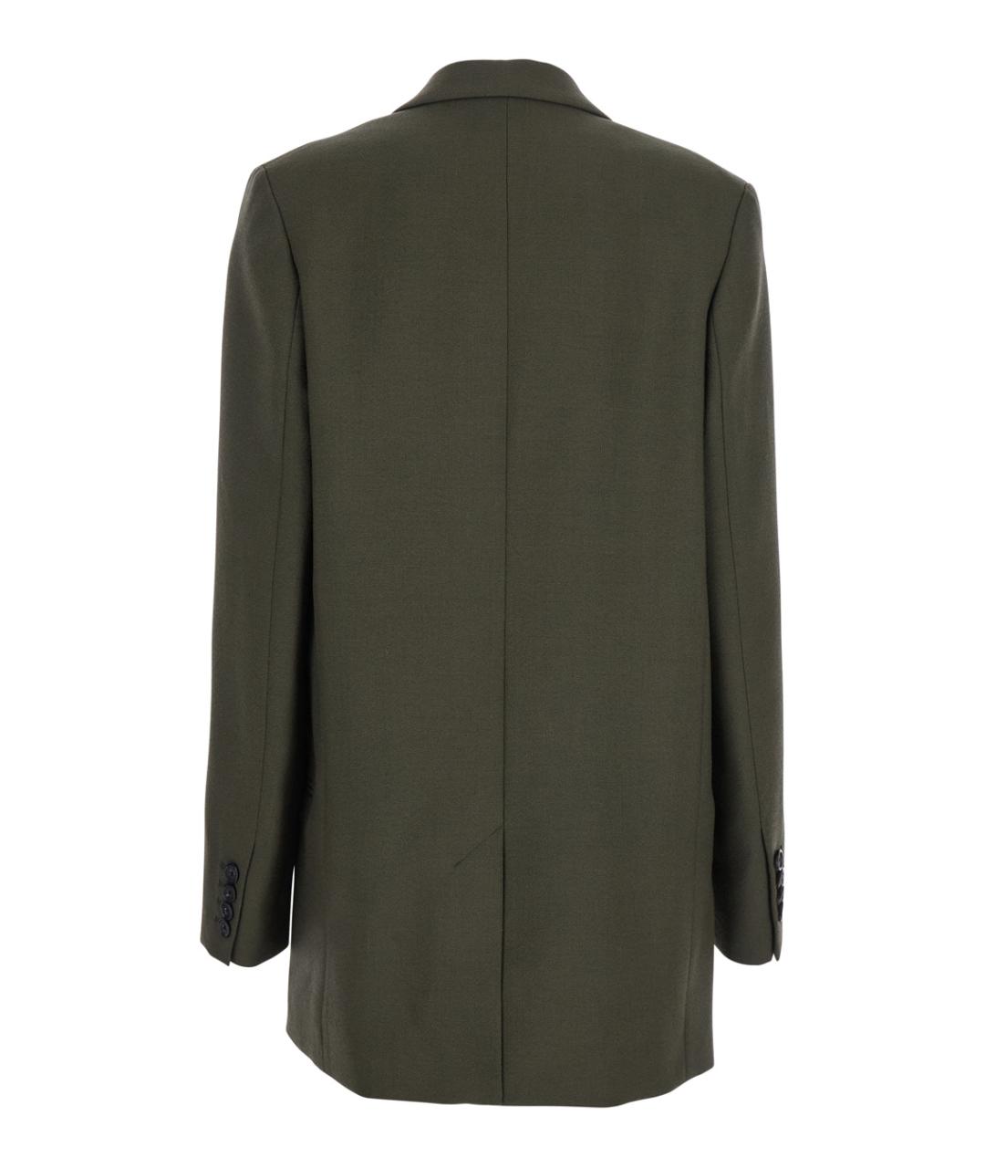 TOTEME Зеленый шерстяной жакет/пиджак, фото 2