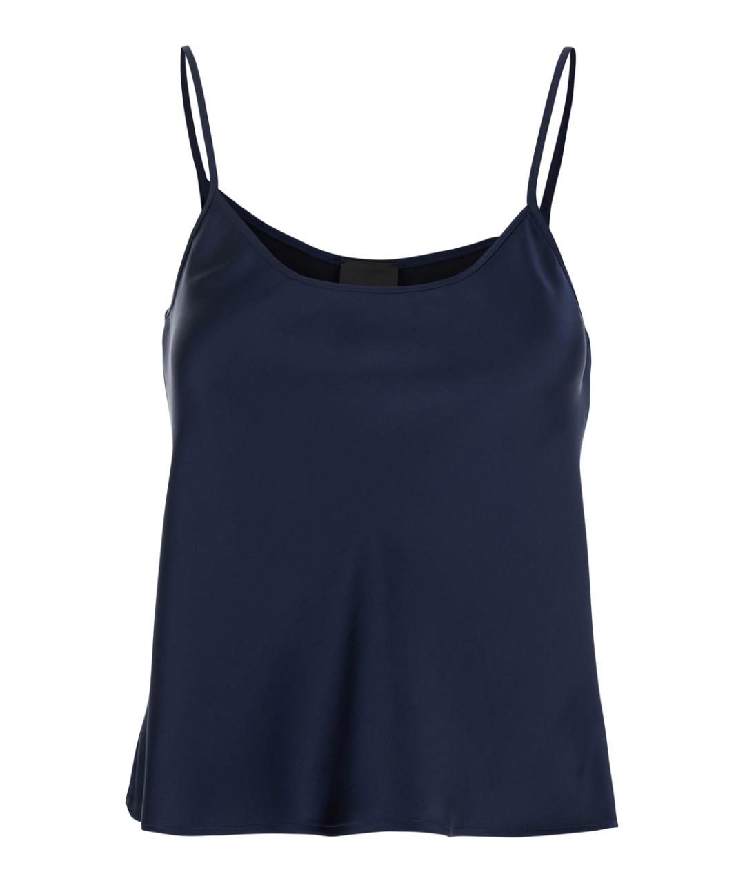 PLAIN Синяя майка, фото 1