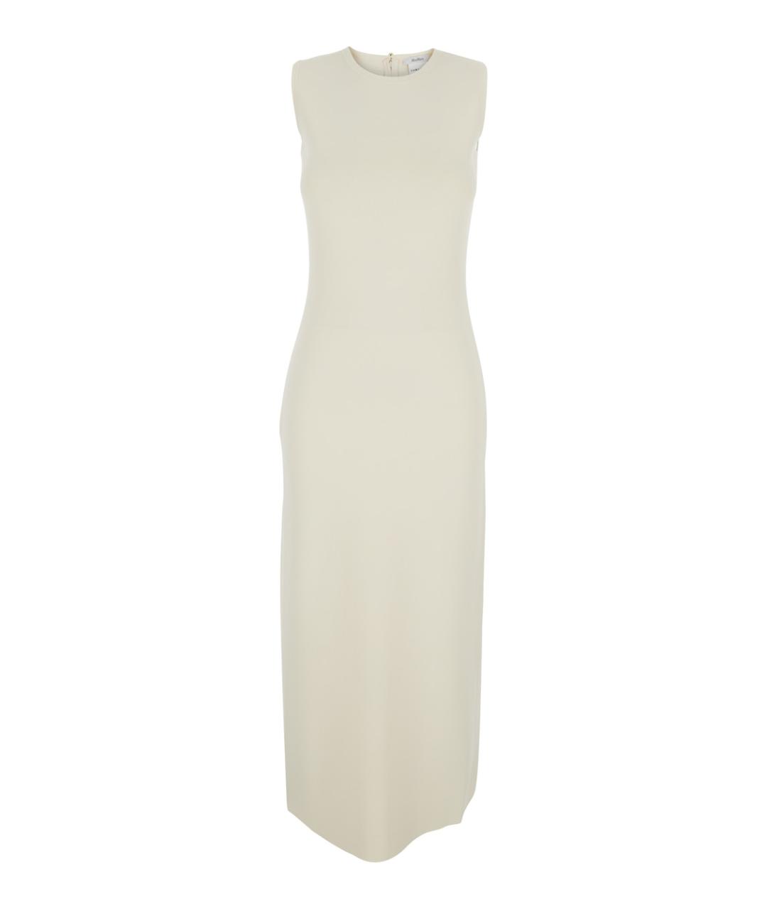 MAXMARA PURE Белое вискозное повседневное платье, фото 1