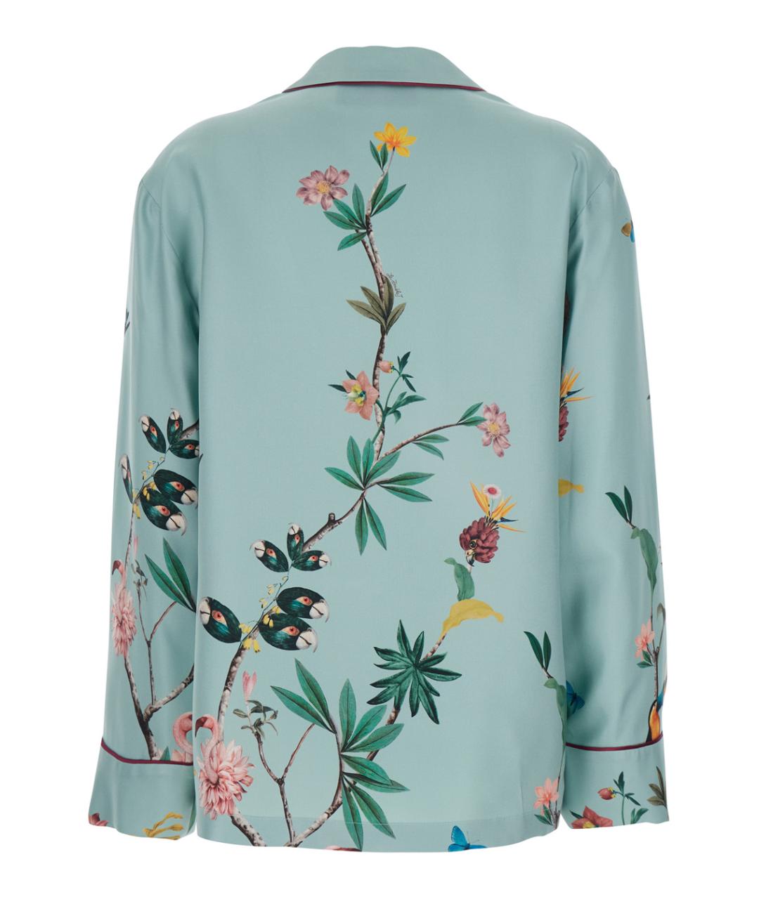LA DOUBLEJ Мульти шелковая рубашка, фото 2