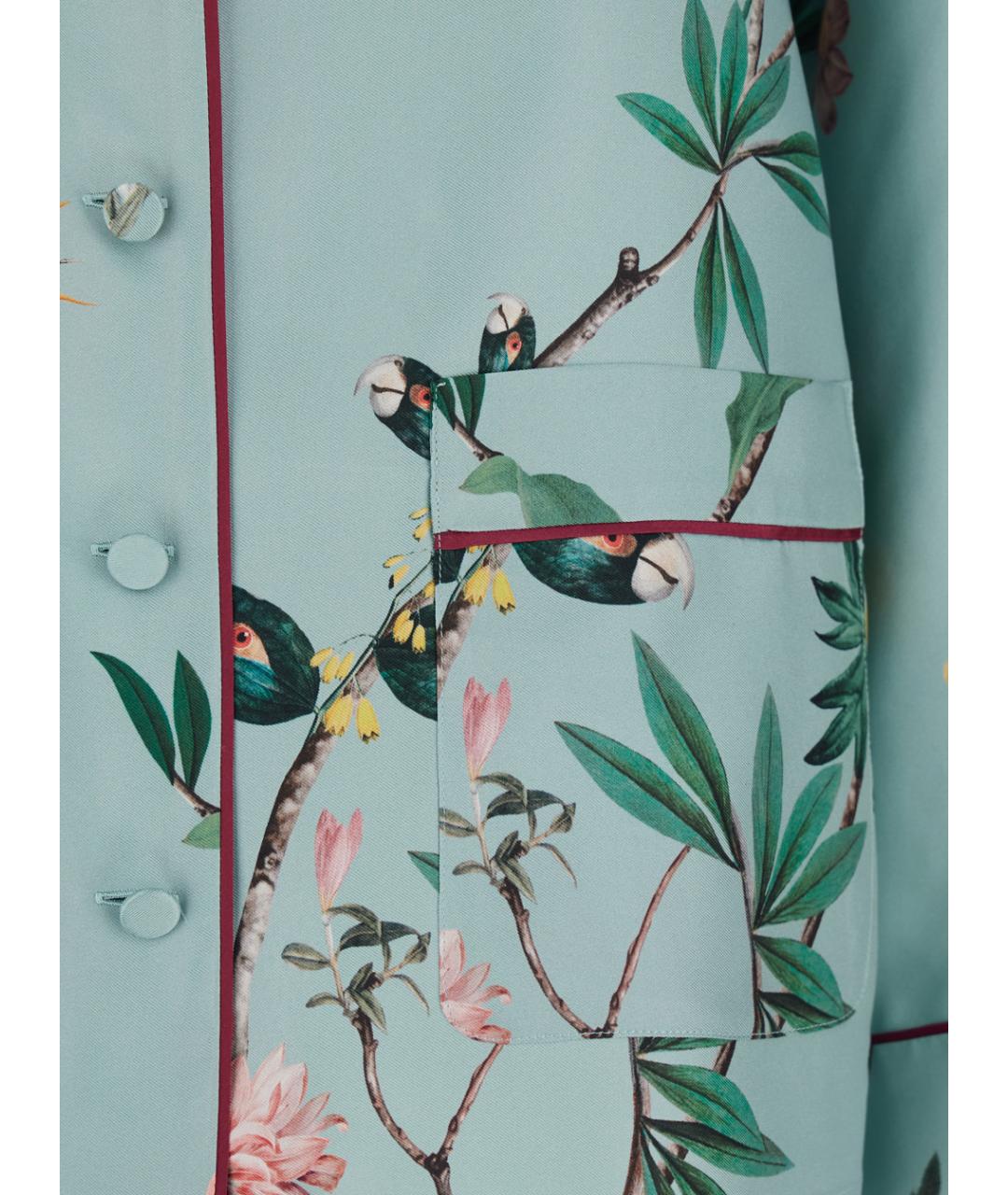 LA DOUBLEJ Мульти шелковая рубашка, фото 3