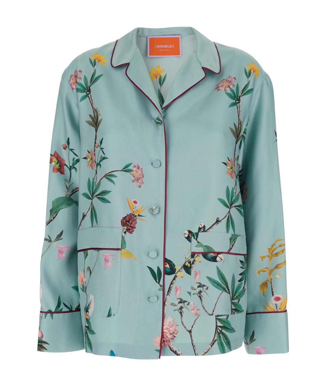 LA DOUBLEJ Мульти шелковая рубашка, фото 1