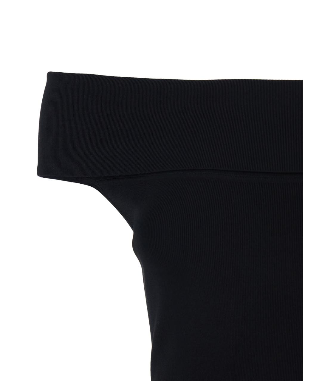 MICHAEL MICHAEL KORS Черное вискозное вечернее платье, фото 3