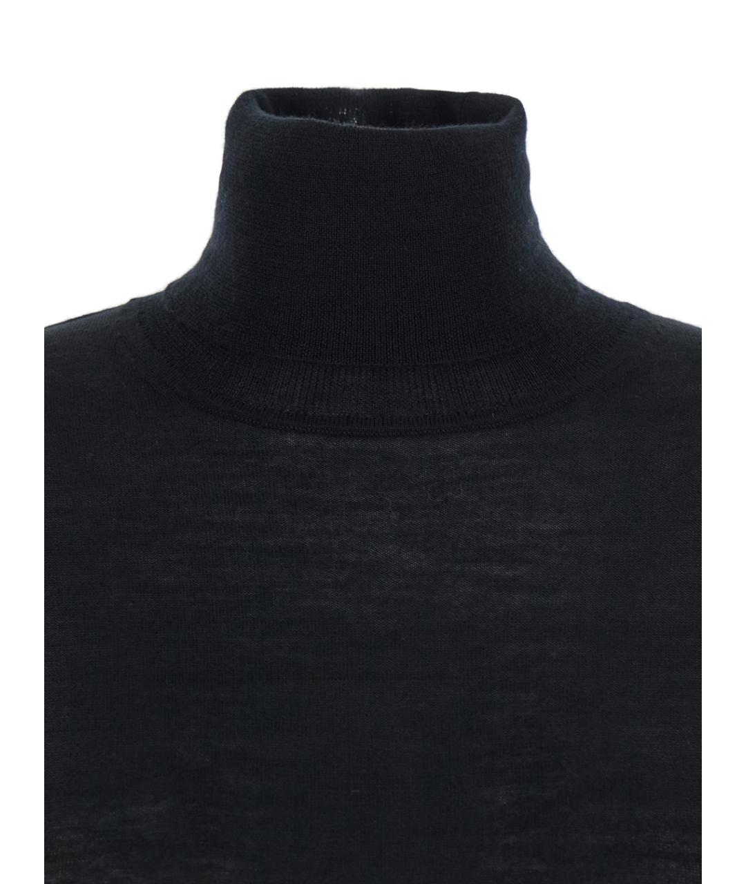 P.A.R.O.S.H. Черный шерстяной джемпер / свитер, фото 3