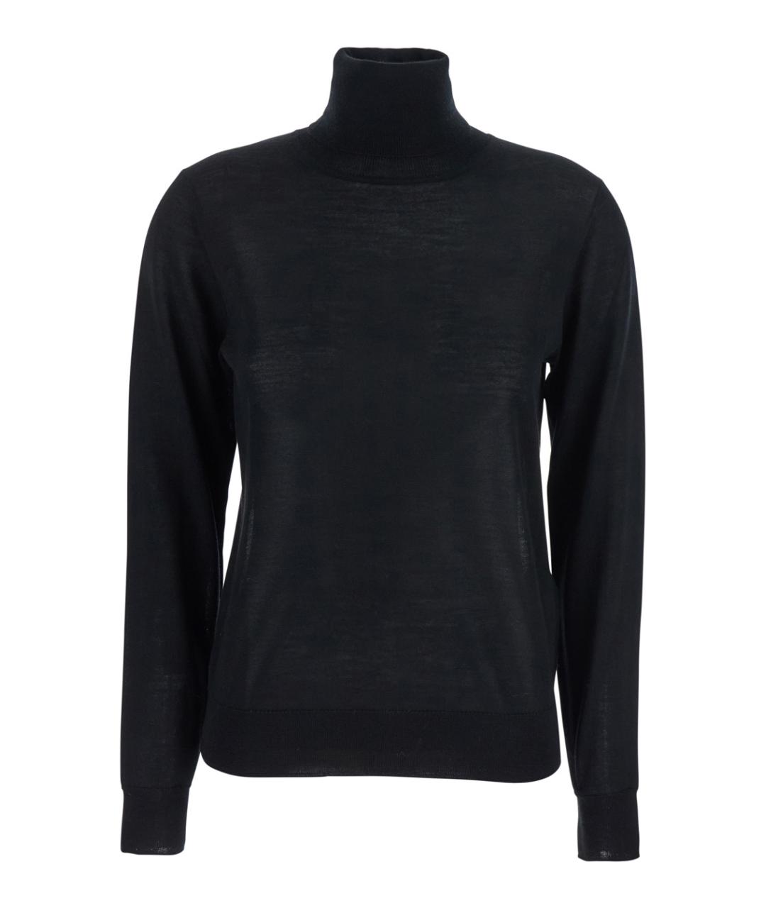 P.A.R.O.S.H. Черный шерстяной джемпер / свитер, фото 1