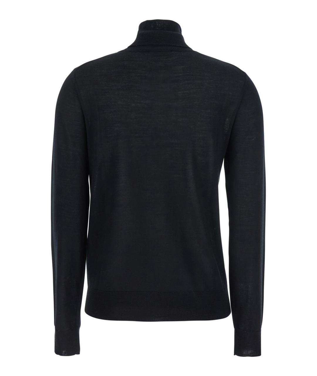 P.A.R.O.S.H. Черный шерстяной джемпер / свитер, фото 2