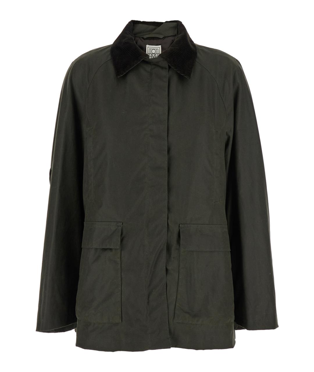 TOTEME Зеленая хлопковая куртка, фото 1