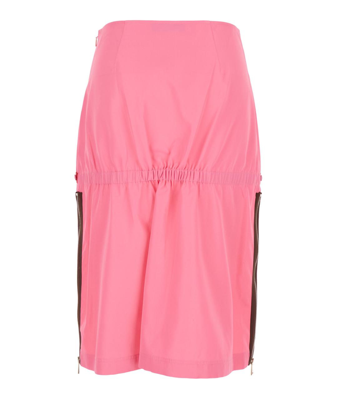 FENDI Розовая вискозная юбка миди, фото 2