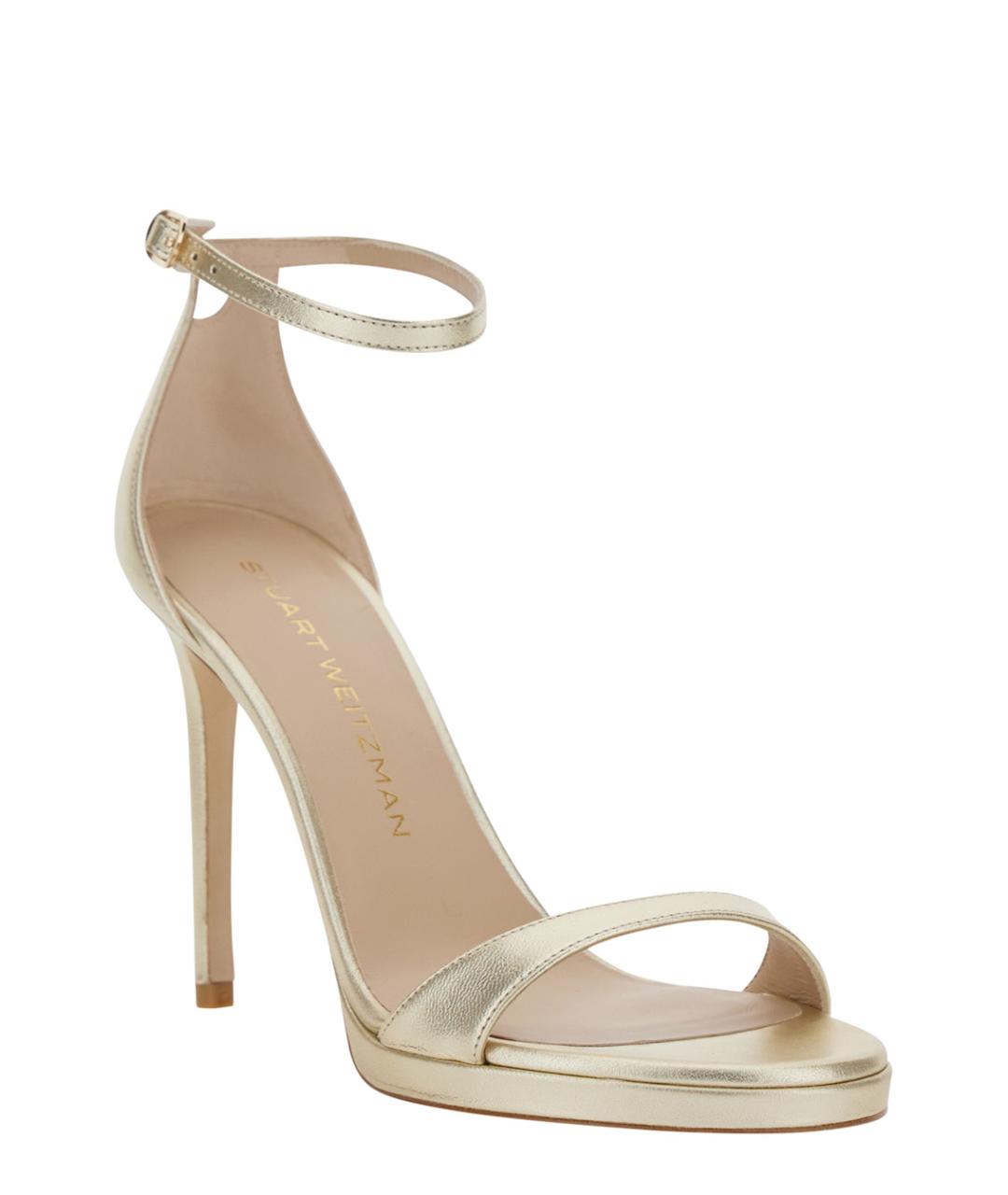 STUART WEITZMAN Кожаные босоножки, фото 2