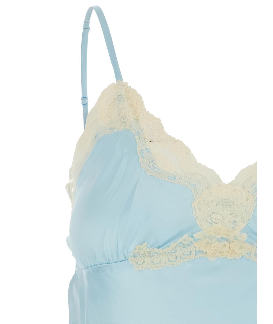 GOLD HAWK Голубая майка, фото 3