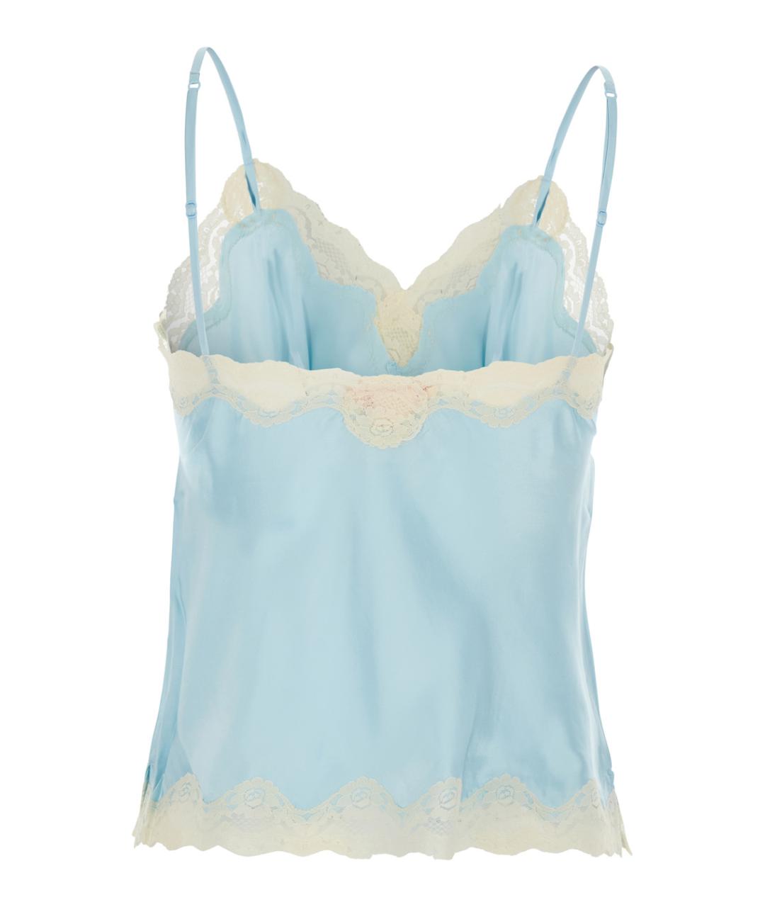 GOLD HAWK Голубая майка, фото 2