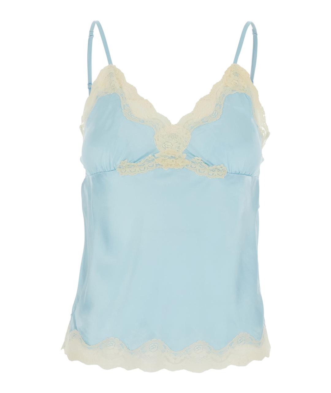 GOLD HAWK Голубая майка, фото 1