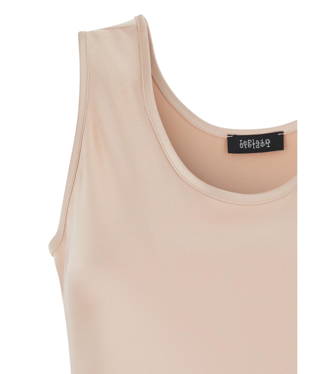 PLAIN Розовая полиэстеровая майка, фото 3