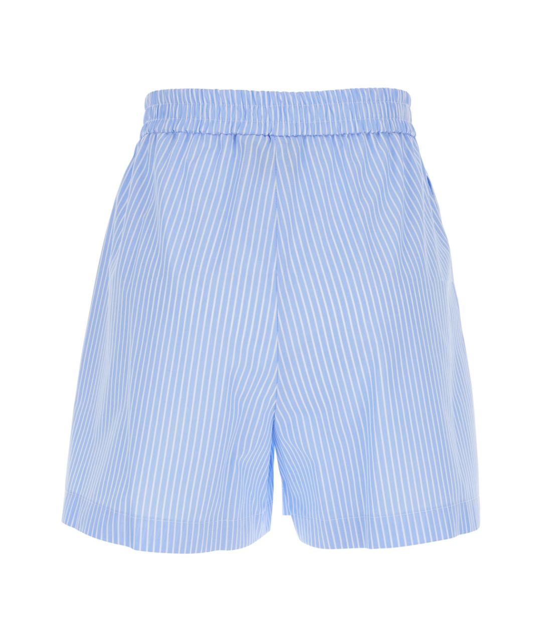 PLAIN Голубые шорты, фото 2