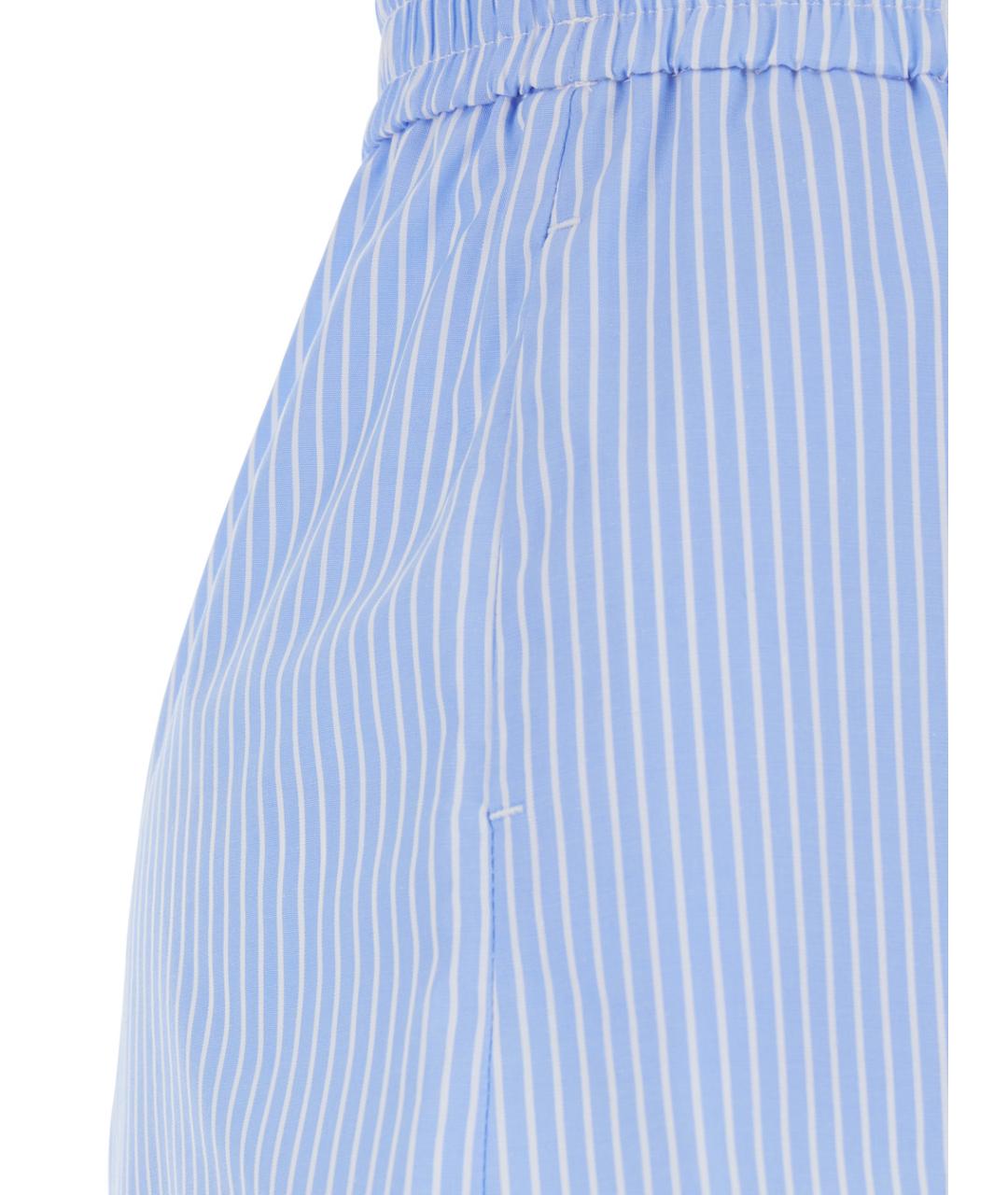 PLAIN Голубые шорты, фото 3