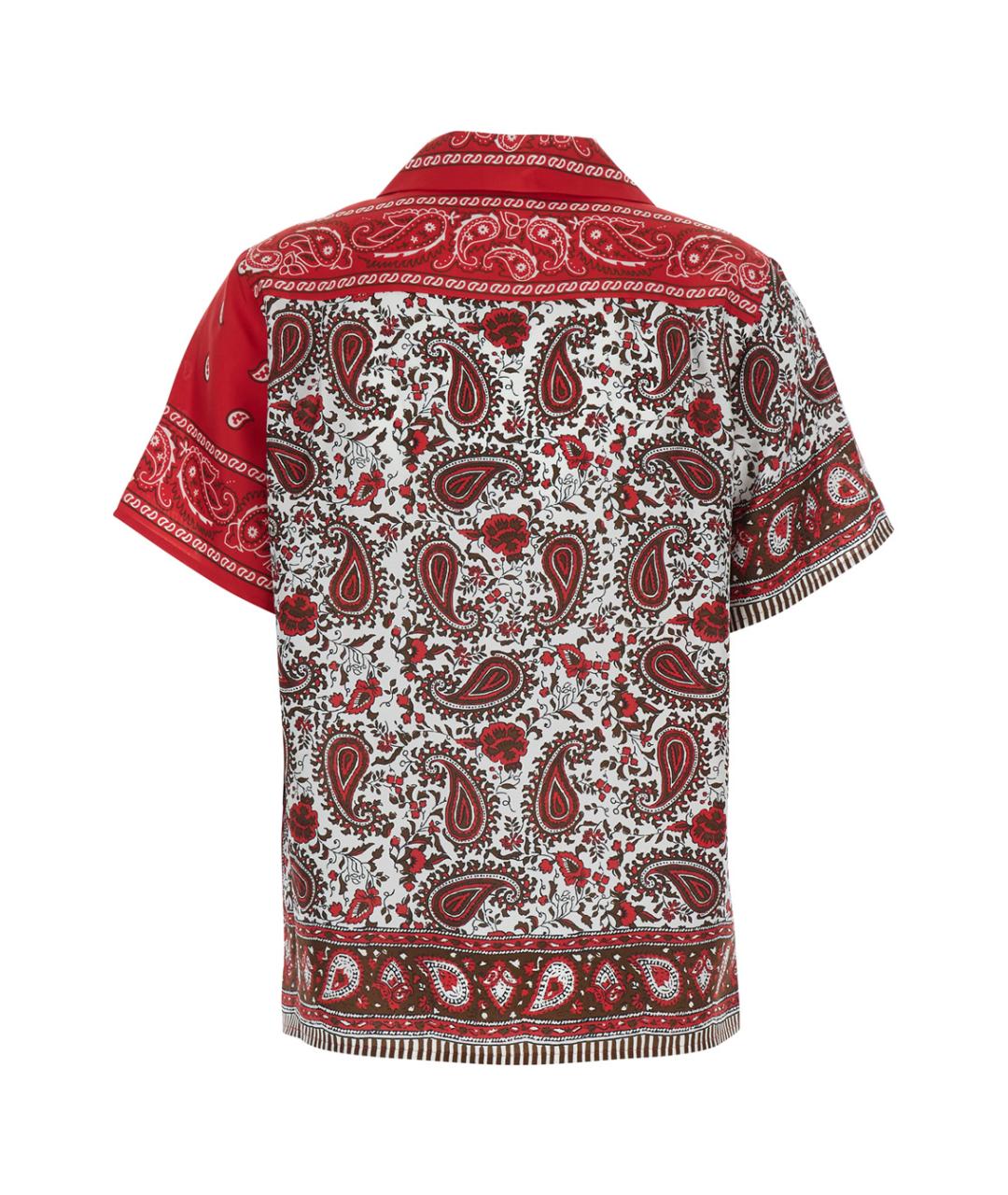 P.A.R.O.S.H. Красная шелковая рубашка, фото 2