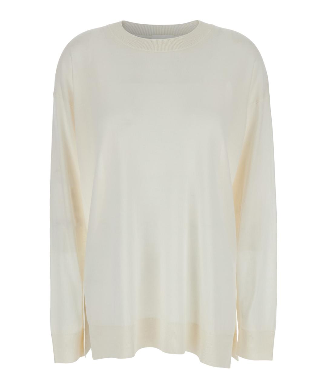 P.A.R.O.S.H. Белый шерстяной джемпер / свитер, фото 1