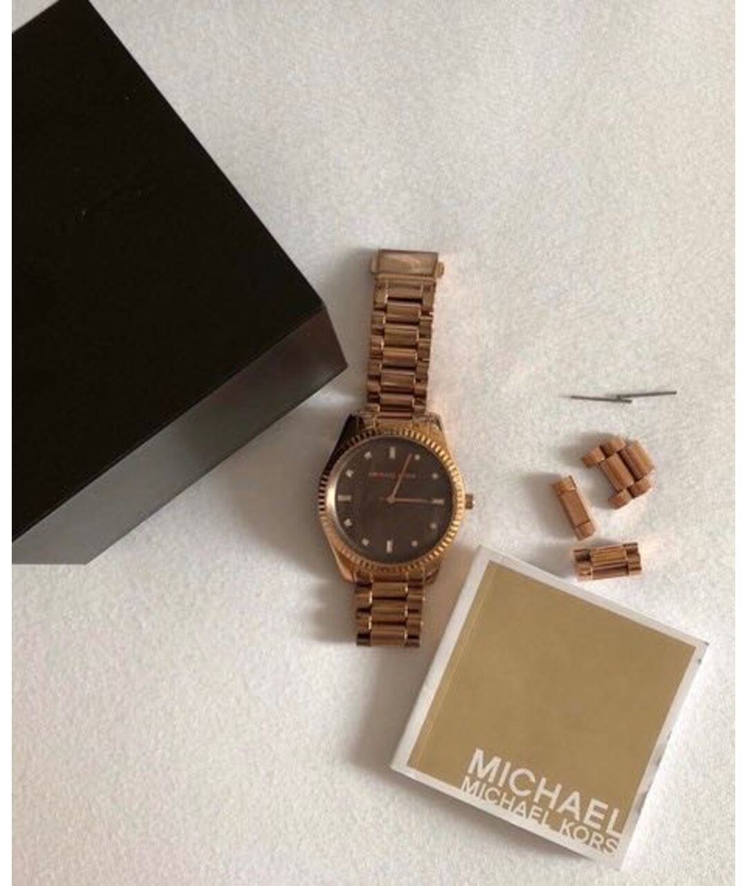 MICHAEL KORS Черные часы, фото 2