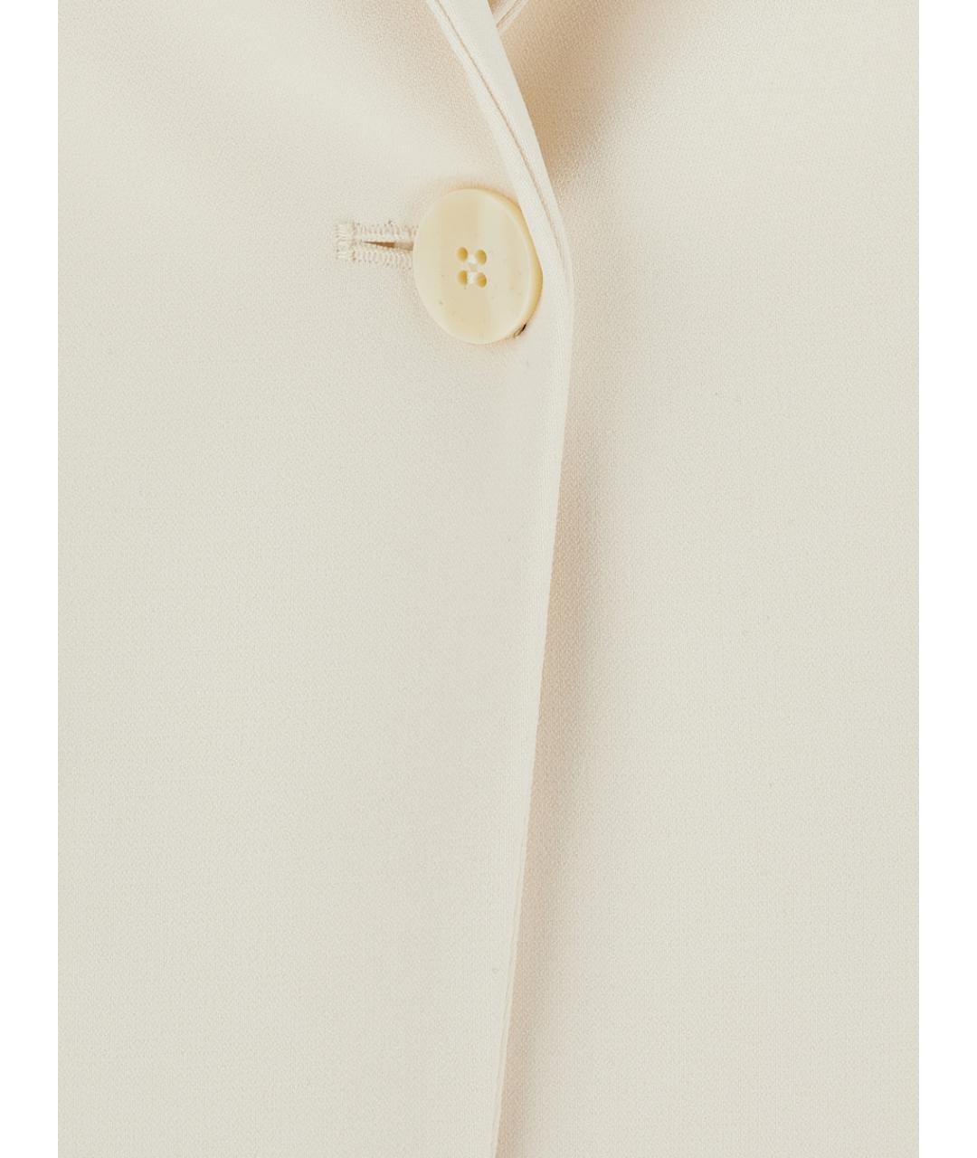 TWIN-SET Бежевый полиэстеровый жакет/пиджак, фото 3