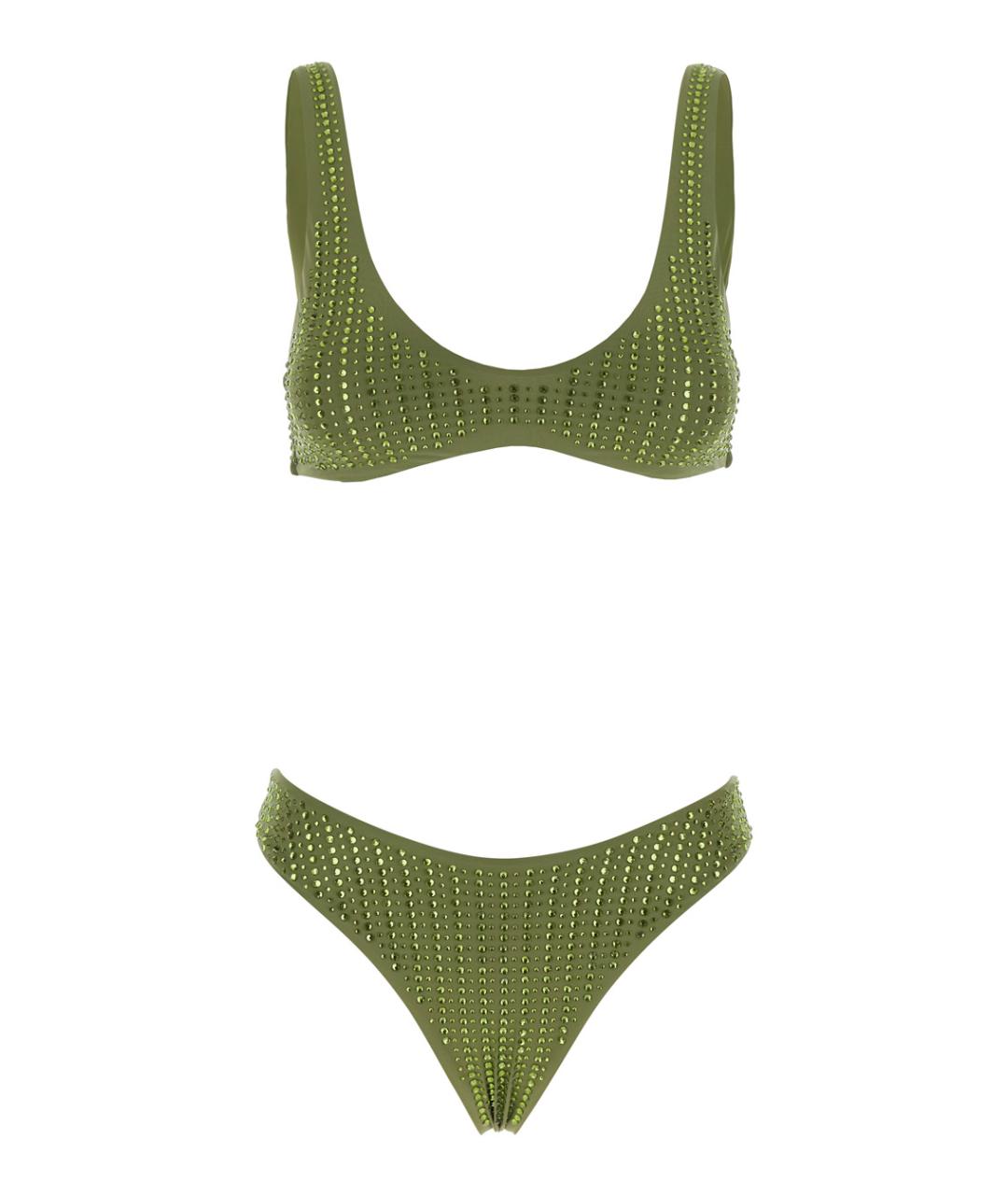 VENUJA Зеленый полиамидовый купальник, фото 1