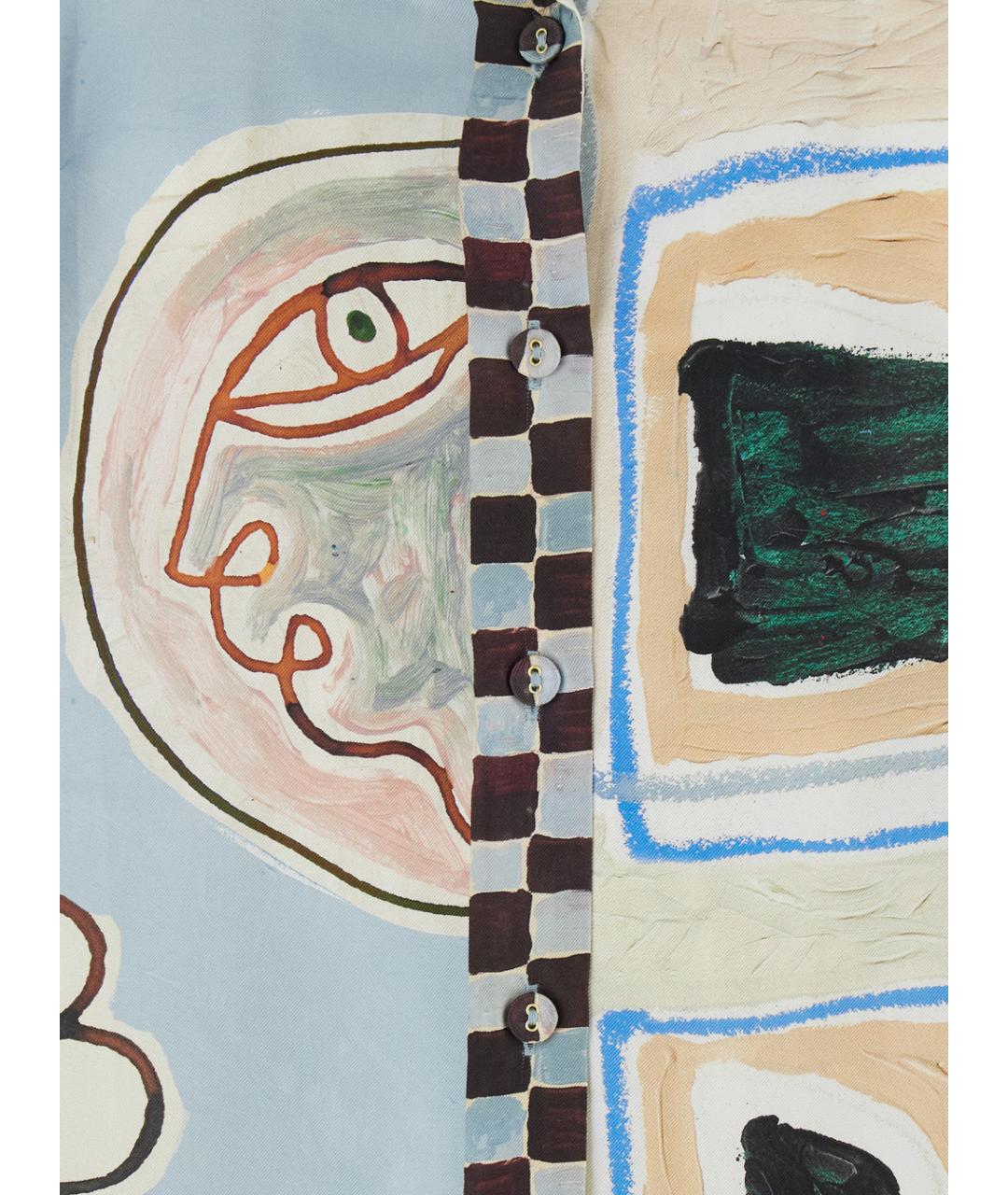 Alemais Мульти шелковая рубашка, фото 3