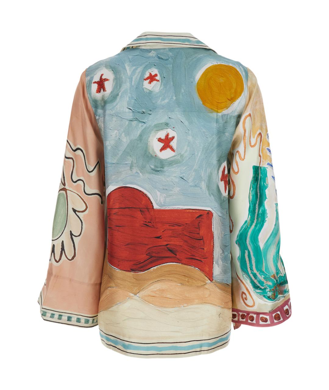 Alemais Мульти шелковая рубашка, фото 2