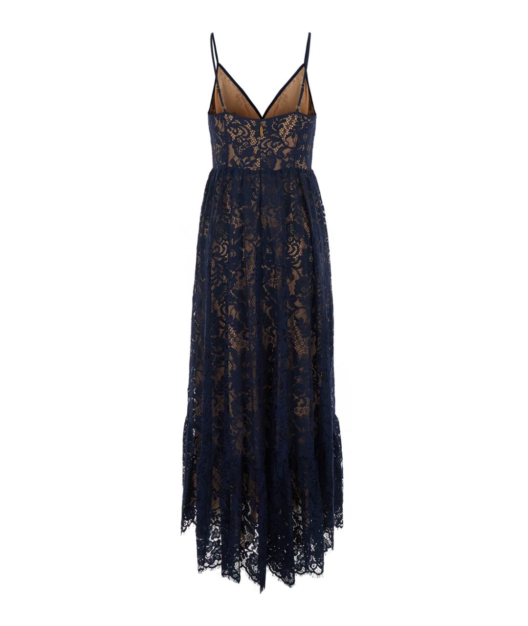 MICHAEL MICHAEL KORS Синее полиамидовое вечернее платье, фото 2