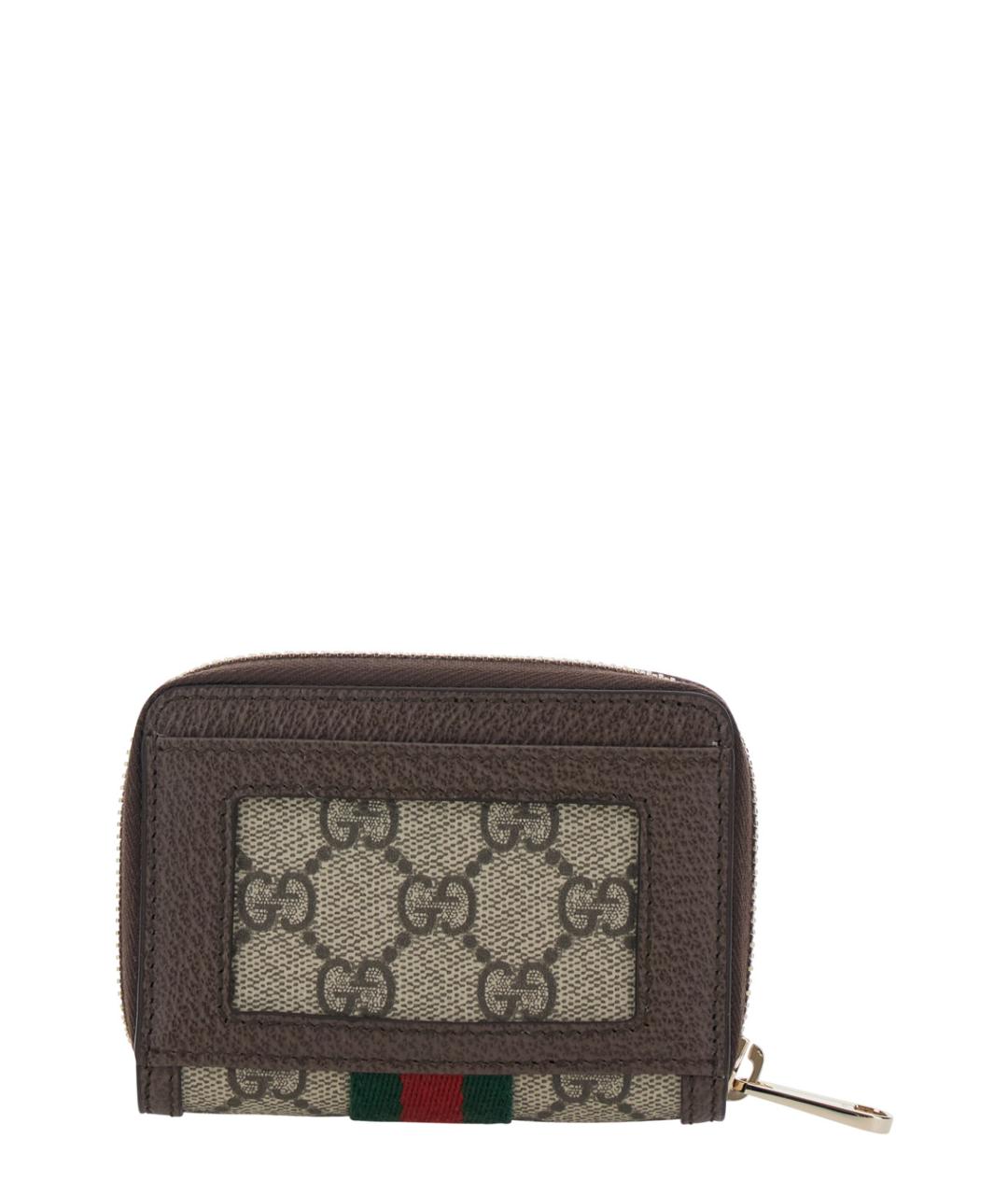 GUCCI Коричневый кардхолдер, фото 2