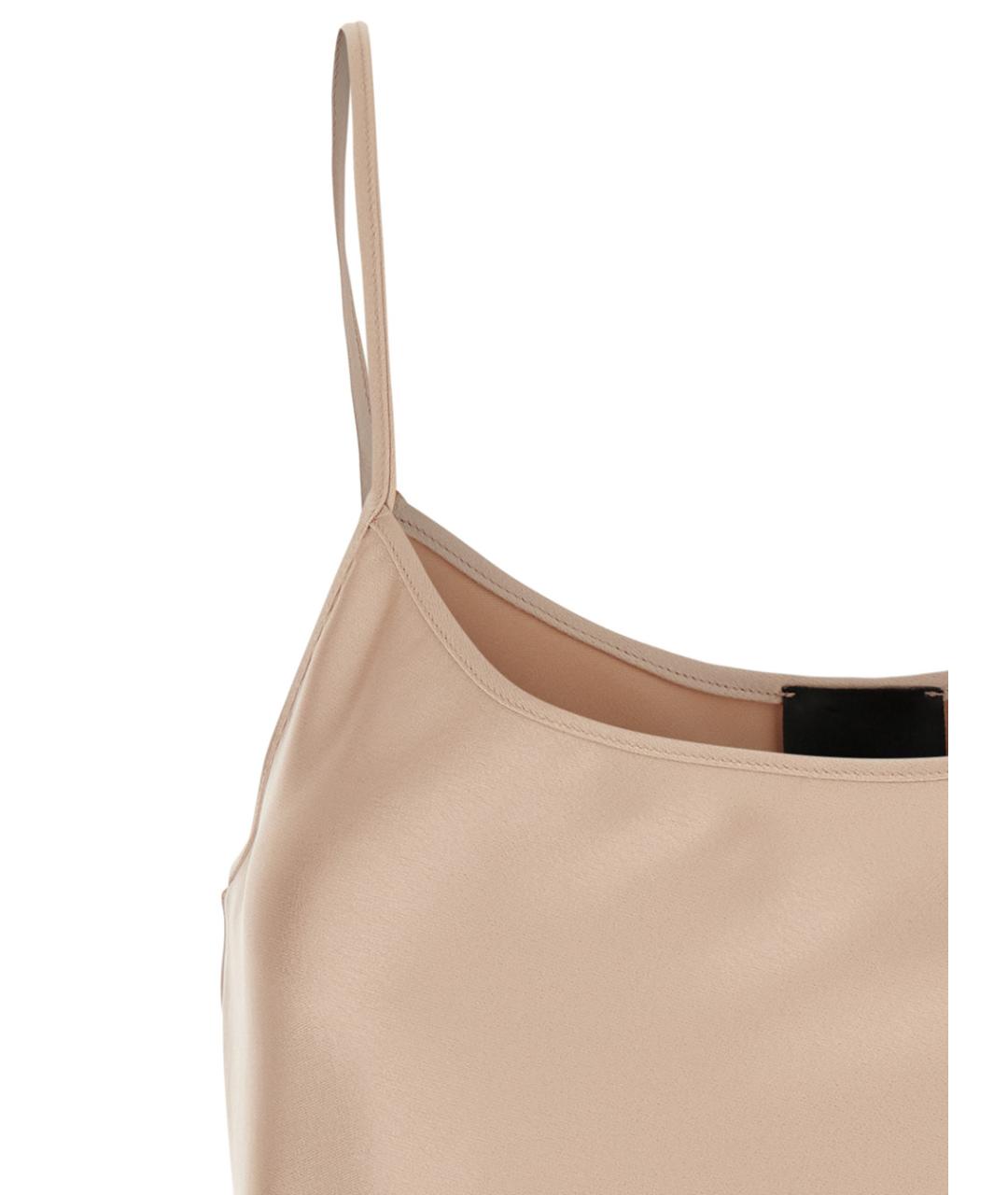 PLAIN Бежевая майка, фото 3