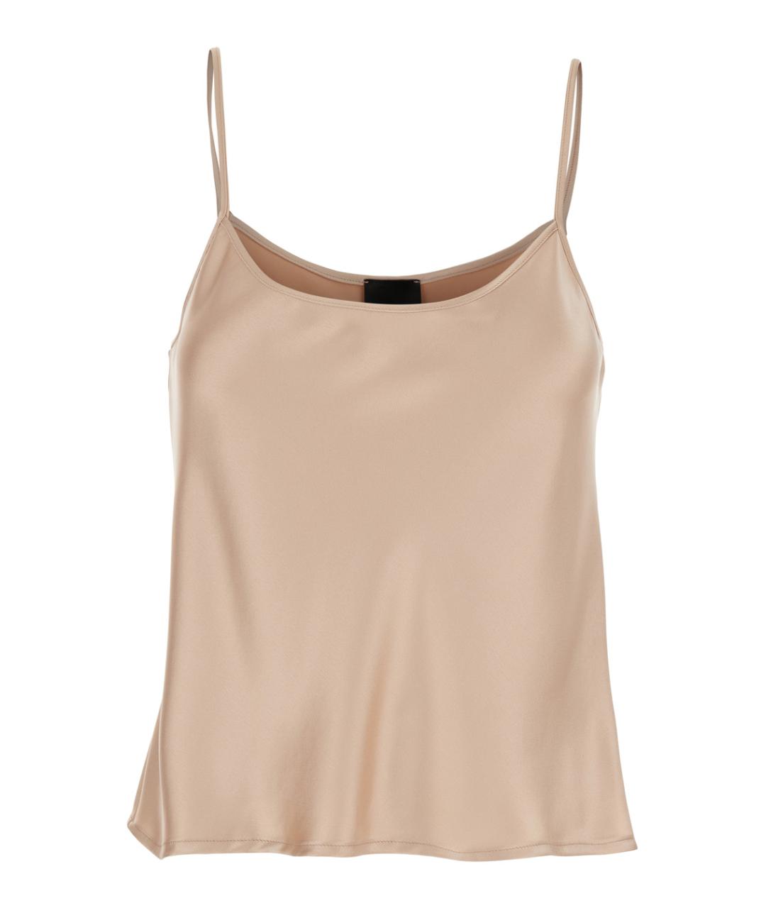 PLAIN Бежевая майка, фото 1