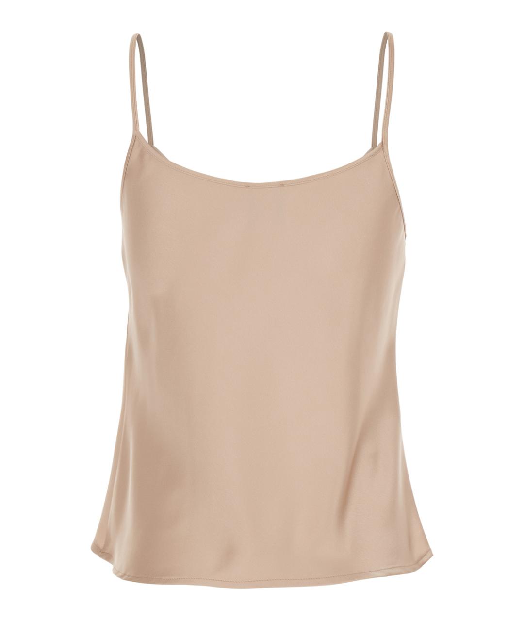 PLAIN Бежевая майка, фото 2