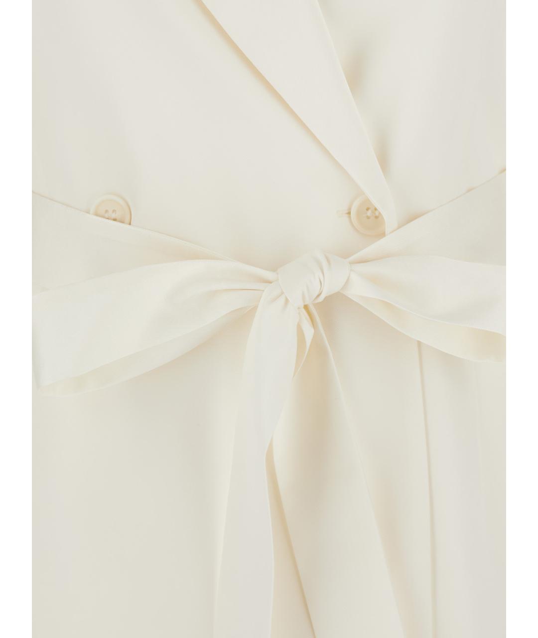 P.A.R.O.S.H. Белый полиэстеровый жакет/пиджак, фото 3