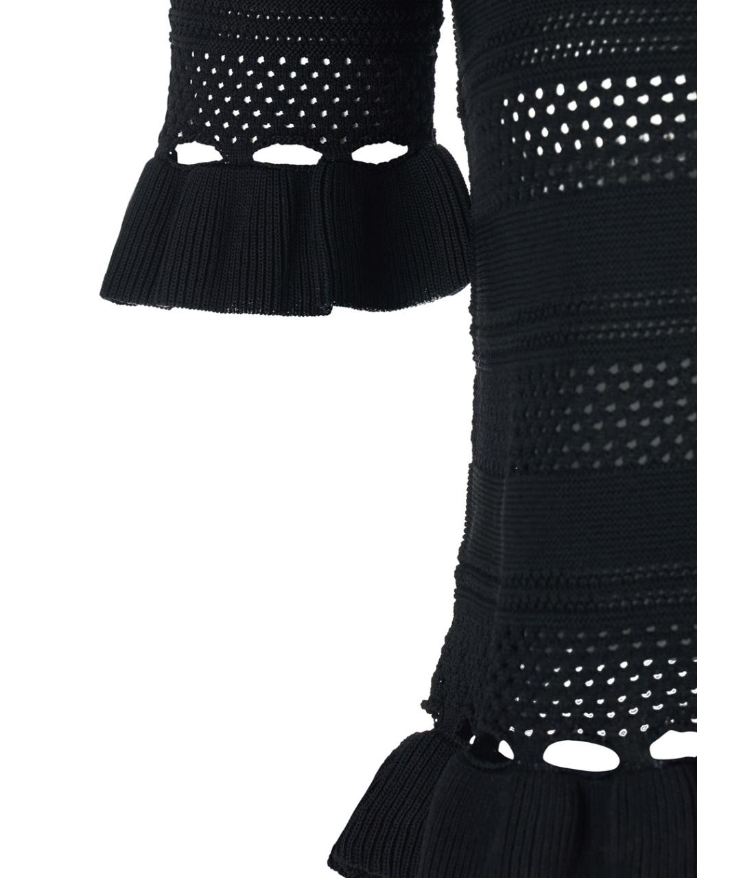 TWIN-SET Черный вискозный джемпер / свитер, фото 3