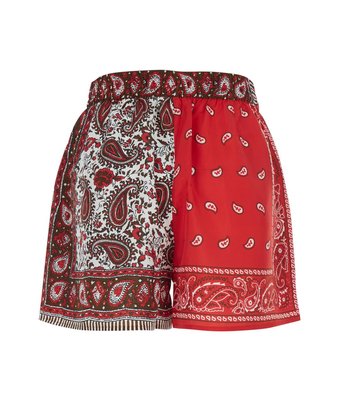 P.A.R.O.S.H. Красные шелковые шорты, фото 2