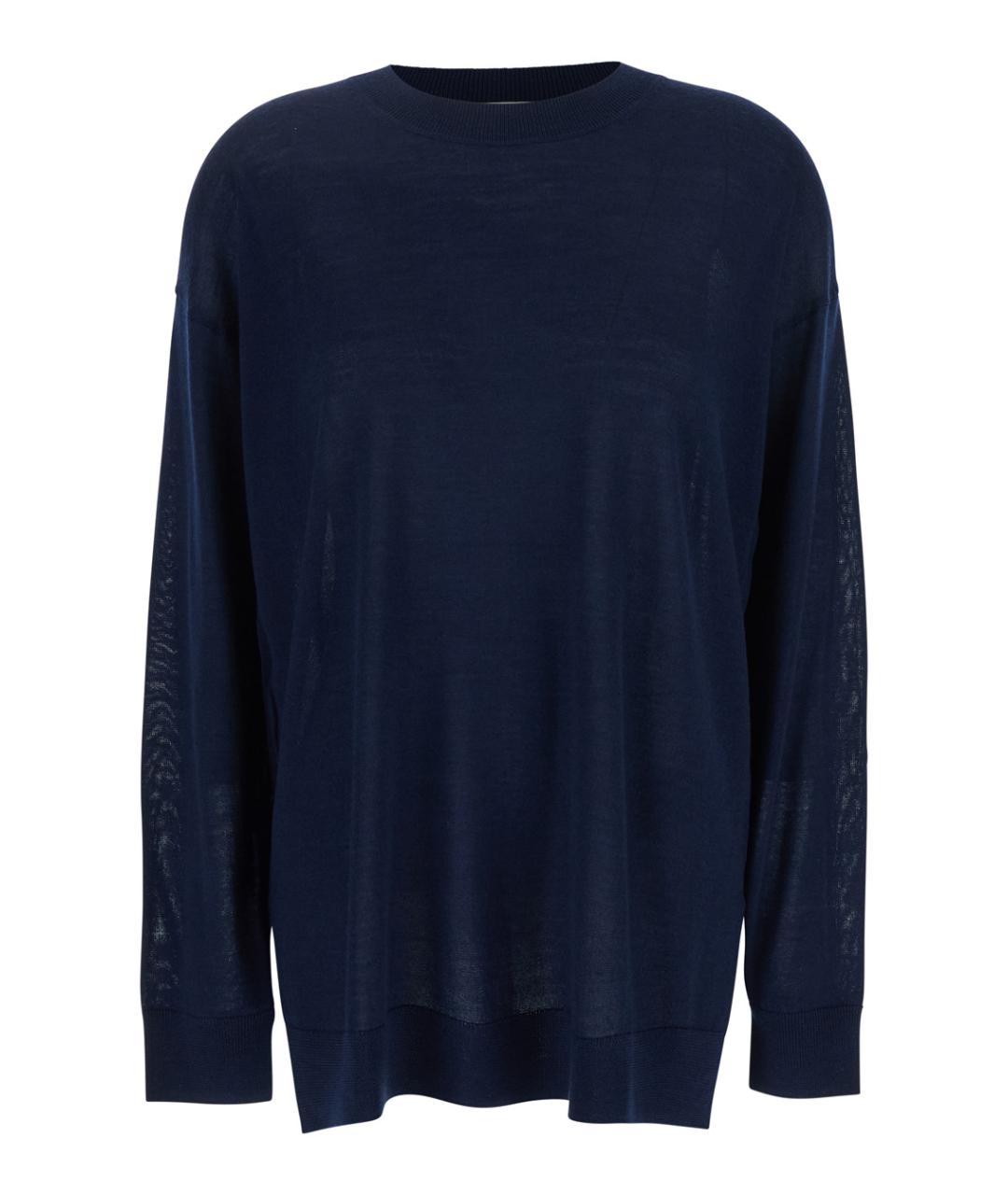 P.A.R.O.S.H. Синий шерстяной джемпер / свитер, фото 1