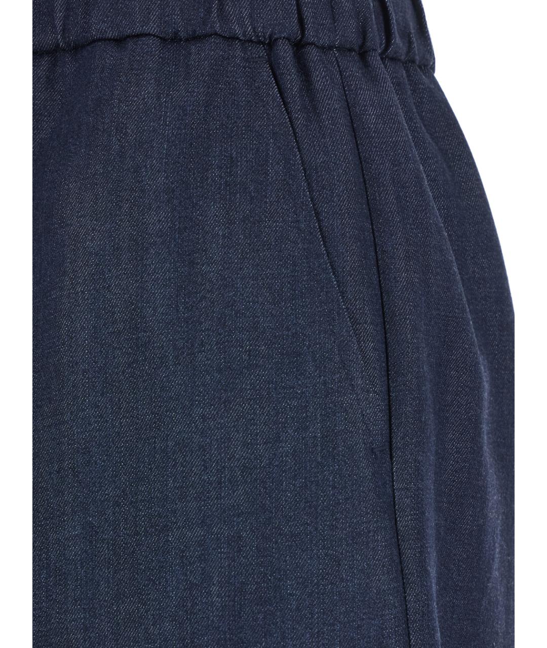 PLAIN Синие шорты, фото 3