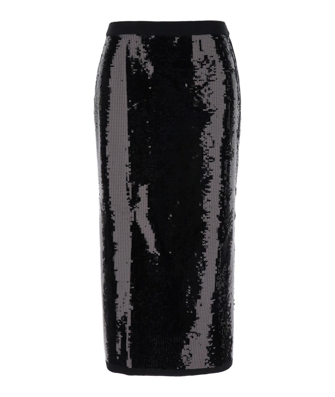 TWIN-SET Черная юбка миди, фото 1