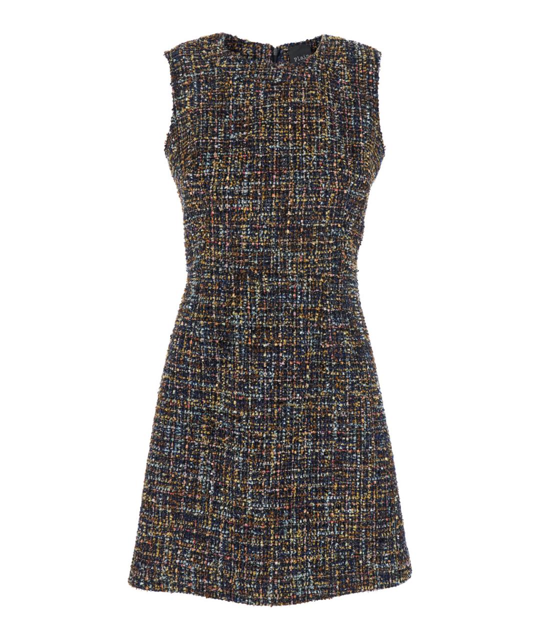 PLAIN Мульти полиэстеровое повседневное платье, фото 1