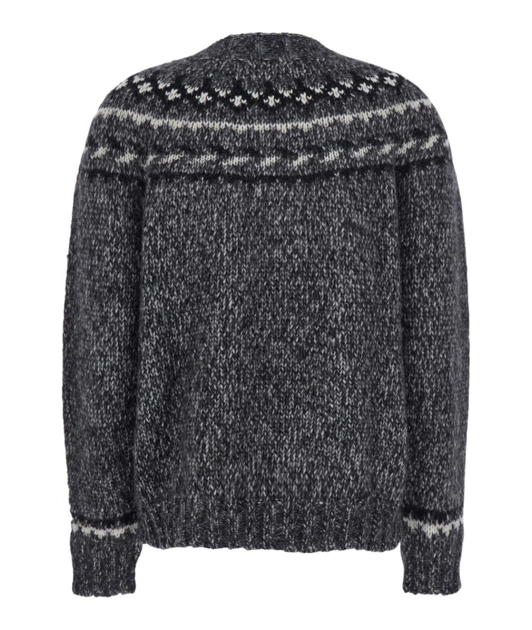 P.A.R.O.S.H. Серый шерстяной джемпер / свитер, фото 2