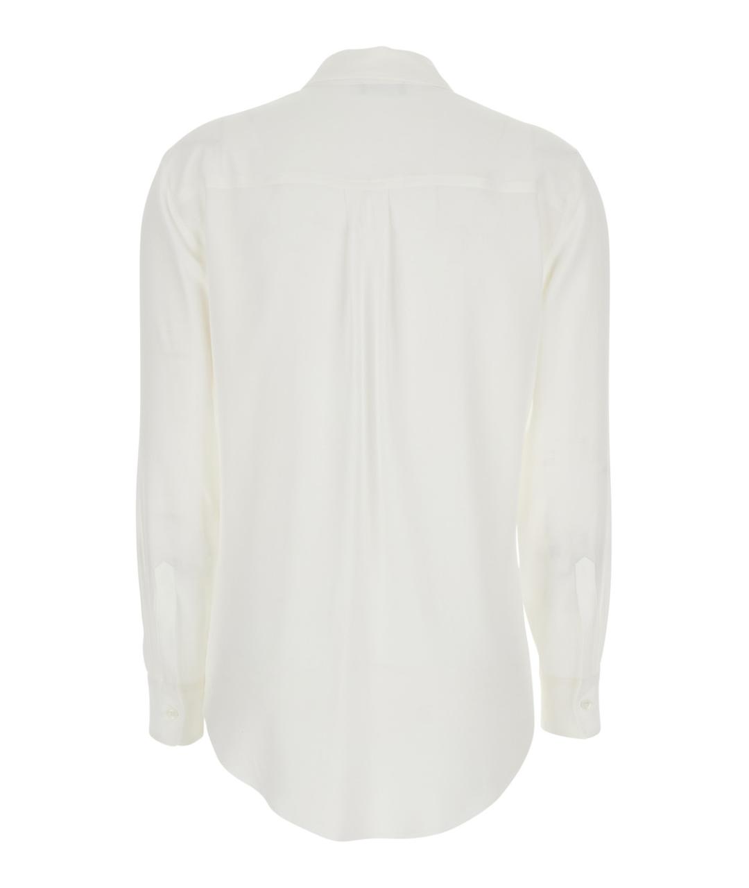 PLAIN Белая ацетатная рубашка, фото 2