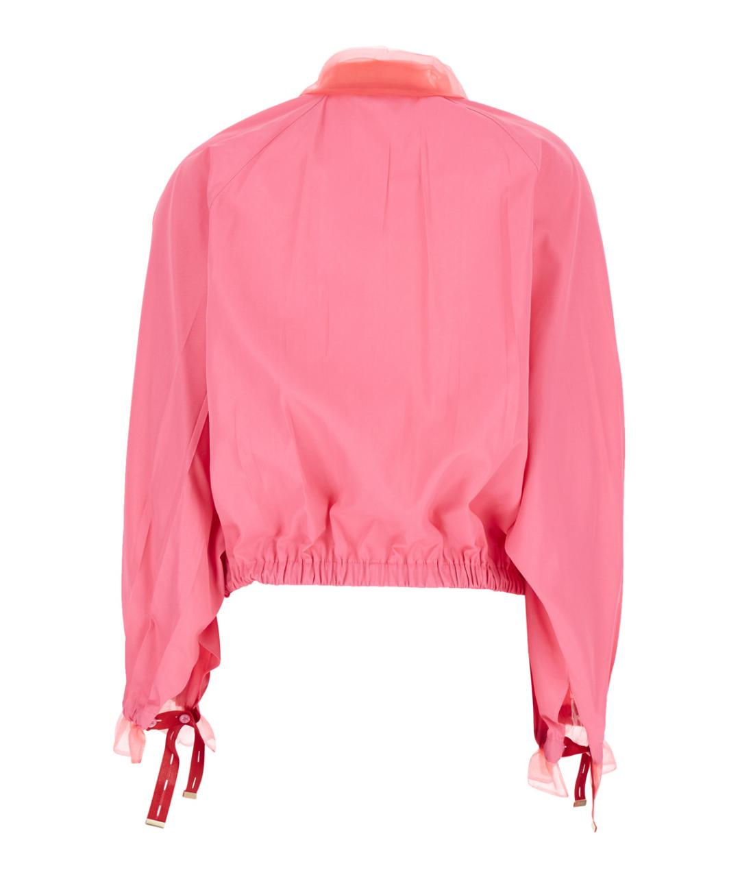 FENDI Розовая вискозная куртка, фото 2