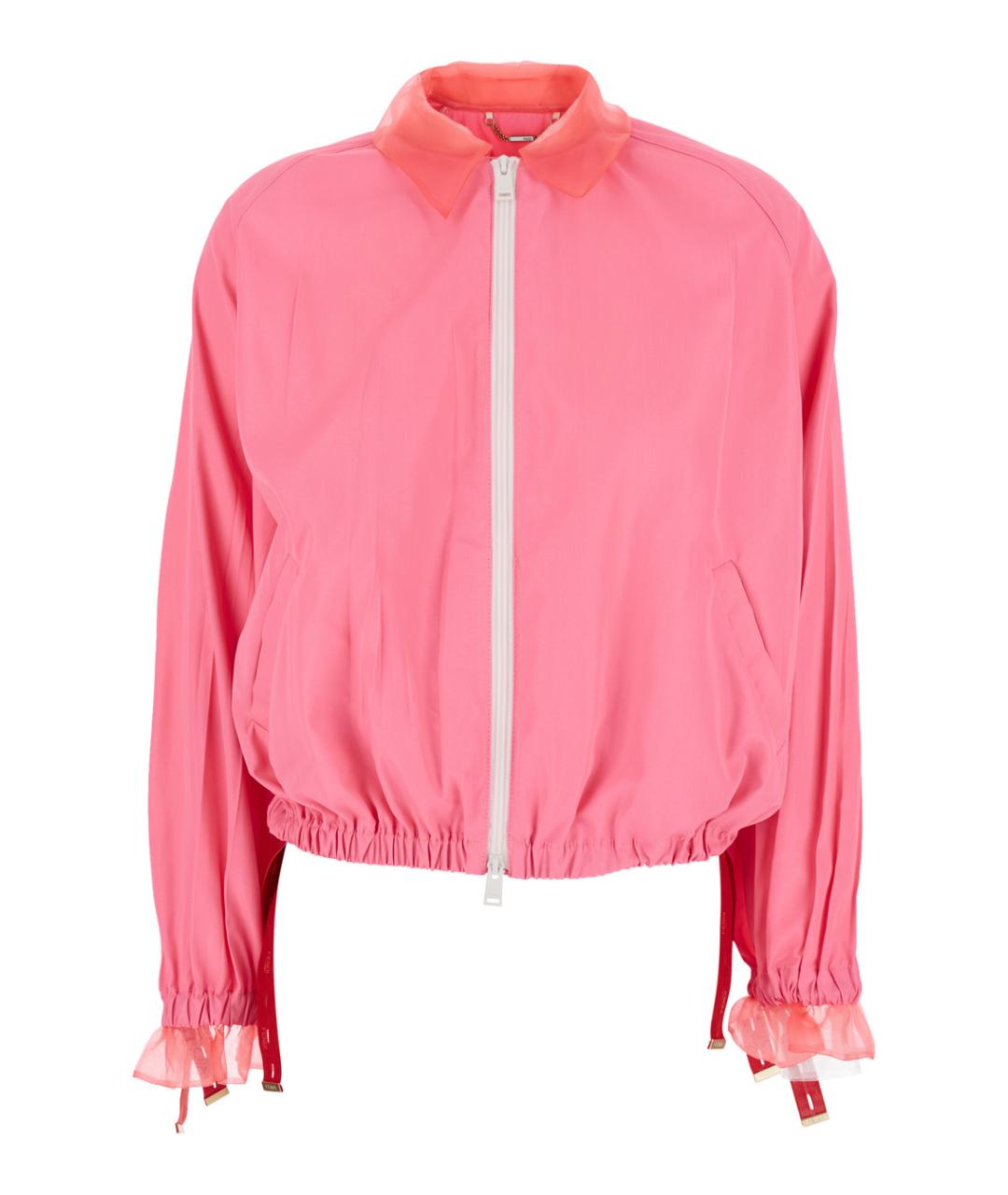 FENDI Розовая вискозная куртка, фото 1