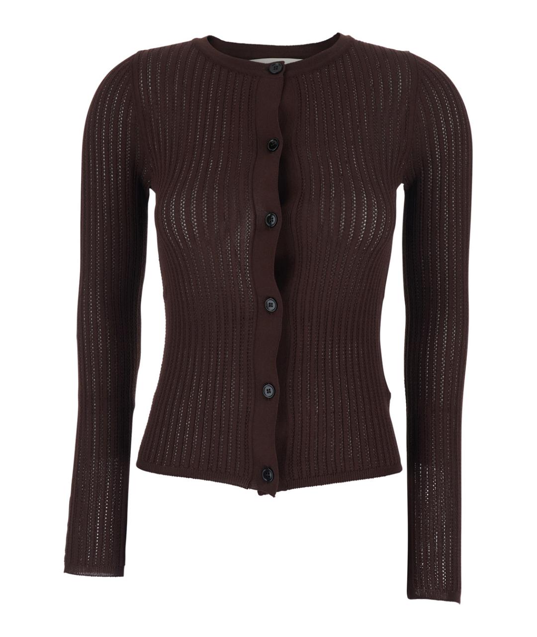 JUCCA Коричневый кардиган, фото 1